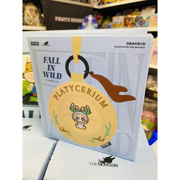 The Monsters Labubu Fall In Wild Series Bucket Hat Mini Bag Blind Box - Picture 2 of 5